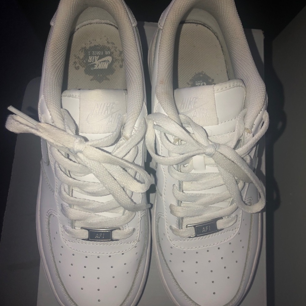 White Air Force ones